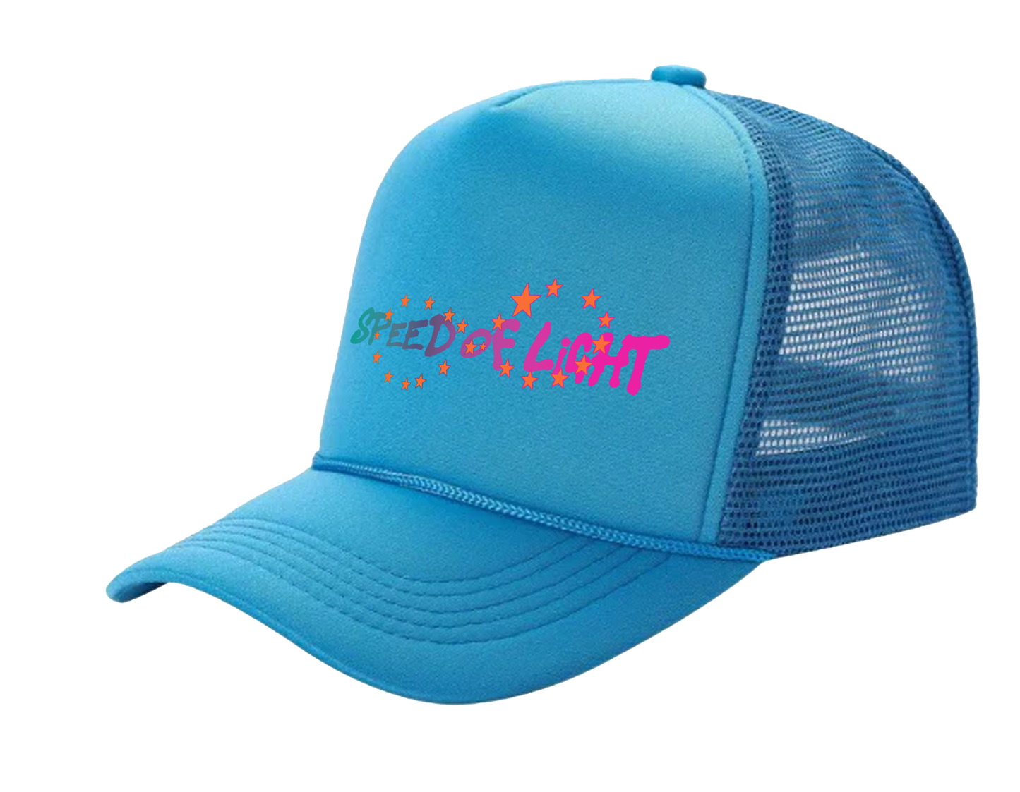 SOL INFINITY BLUE TRUCKER HAT