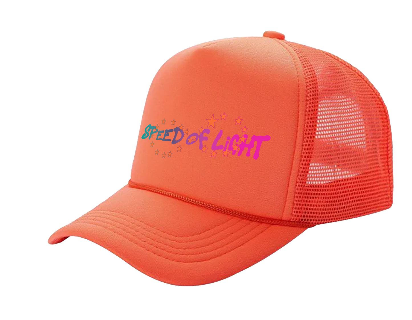 SOL INFINITY ORANGE TRUCKER HAT